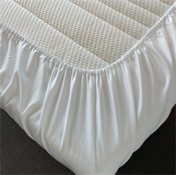 Tencel Boxlagen med elastik i Hvid - flere størrelser fra Cool Natures by CareTakes